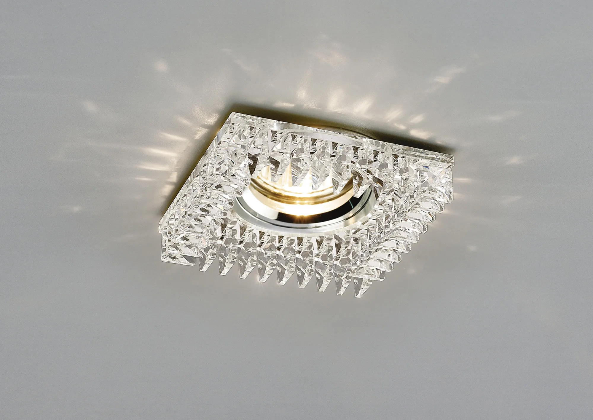 Crystal Downlights Clear Crystal Ceiling Lights Diyas Recessed Crystal Lights